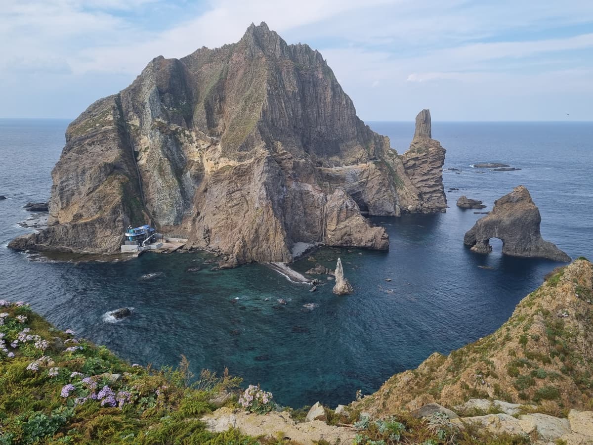 독도 서도 Dokdo, Seodo (West Island)